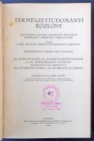 1936 Természettudományi Közlöny. 68. köt. Dr. Ilosvay Lajos, Dr. Mágócsy-Dietz Sándor és Dr. Zimmerm...