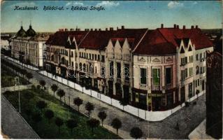 1921 Kecskemét, Rákóczi út, Löwy Soma üzlete. Szél Nándor kiadása (EB)