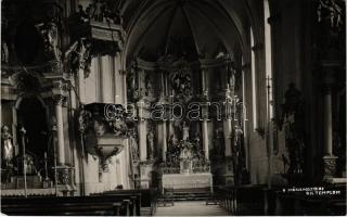 1941 Márianosztra, Római katolikus templom, belső. Gegess photo