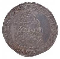 1635K-B Tallér Ag "II. Ferdinánd" Körmöcbánya (28,73g) T:2 portré oldalon karc, patina / Hungary 1635K-B Thaler Ag "Ferdinand II" Kremnitz (28,73g) C:XF portrait side with scratch Huszár 1179., Unger II.: 898.a