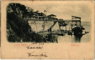 1904 Odessa, Odesa; Kleine Fontaine / small port
