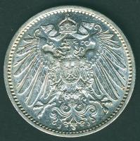 Német Birodalom/Császárság 1907J 1M Ag T:2