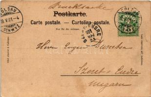 1901 Arth-Rigibahn-Kräbelwand / Swiss standard gauge rack railway, train