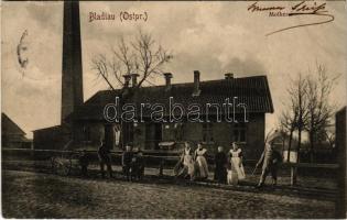 1907 Pjatidoroschnoje, Bladiau, Bledziewo (Ostpr.); Molkerei / dairy farm, factory (EK)