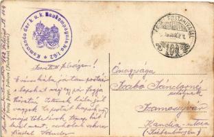 1916 Pidhaitsi, Pidhajci, Podhajce; Mlyn / Mühle / mill + "Kommando der k.u.k. Baukompagnie No....