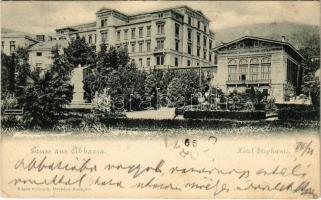 1899 (Vorläufer) Abbazia, Opatija; Hotel Stephanie