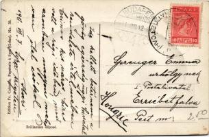 1911 Syros, Syra; Vue generale de la Haute Ville