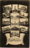 1924 Kőszeg. Art Nouveau mozaik