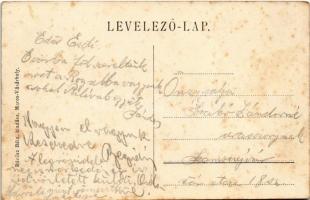 Marosváráhely, Targu Mures; Református templom a régi várral / Calvinist church, old castle (fl)