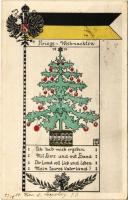 1914 Kriegs-Weihnachten / WWI Habsburg Monarchy military Christmas greeting