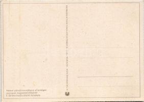 Második világháborús német katonai lap. Német páncélosvadászok ellenséges oszlopok megsemmisítésénél...