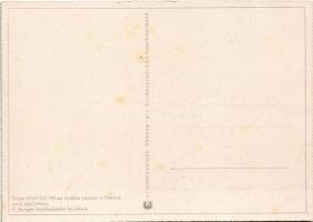 Második világháborús német katonai lap. FW 190-es vadász készen a frontra való szállításra. C. Berge...