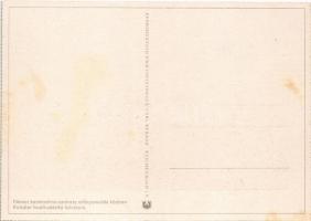 Második világháborús német katonai lap. Német kerékpáros szakasz előnyomulás közben. Knödler haditud...