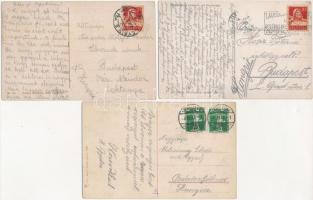 50 db RÉGI svájci város képeslap jó minőségben / 50 pre-1945 Swiss town-view postcards in good quali...