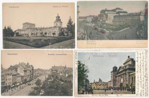 30 db RÉGI lengyel város képeslap jó minőségben: főleg Varsó / 30 pre-1945 Polish town-view postcards in good quality: mostly Warsaw