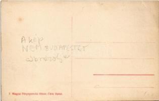 Budapest I. Bleriot gépe Krisztinaváros felett (EK)