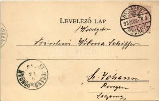 1898 (Vorläufer) Budapest I. Krisztinaváros. Károlyi György 10. (EK)