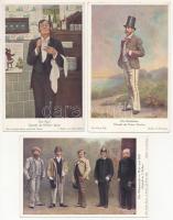 40 db RÉGI osztrák színész motívum képeslap: Alexander Girardi / 40 pre-1945 motive postcards: Alexa...