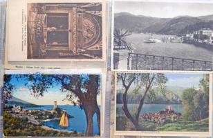 6 db modern és régi képeslapalbum / 6 old and modern postcard albums