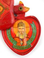 1938 A budapesti Nemzetközi Eucharisztikus Kongresszus alkalmából kiadott emléktárgy, szétnyitható l...