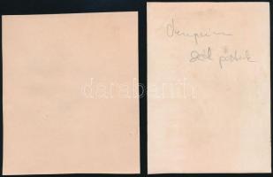 cca 1930 Veszprém, 2 db fotó, 11x8 cm, 10x8,5 cm