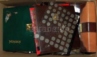 Hagyaték tétel régi és új, benne ezüstök,jobbak, egész világ T:vegyes