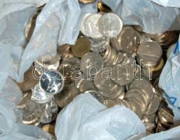 8kg modern magyar váltópénz (csak 1Ft+2Ft)