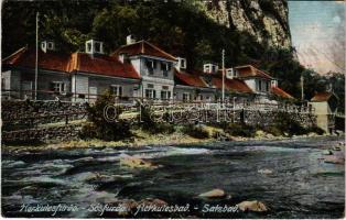 1911 Herkulesfürdő, Herkulesbad, Baile Herculane; Sósfürdő / Salzbad / salt bath, spa (EK)