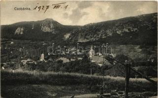 1927 Csobánka, gémes kút birkanyájjal (EK)