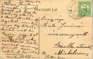 Kenderes, római katolikus templom. Cserna Endre kiadása (EK)