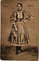 Pöstyén, Piestany; Népviselet / Volkstracht / Upper Hungarian folklore, traditional costume (EK)