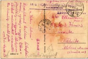 1946 Székesfehérvár, Rózsáskerti vendéglő, étterem, strand, fürdőzők + "M. 6. HONVÉD SÜTŐOSZLOP...