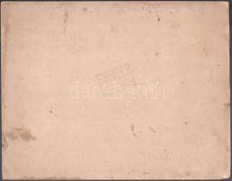 cca 1900 Tájkép Erdélyben, kartonra kasírozott fotó Gere István sepsiszentgyörgyi műterméből, 11,5×1...