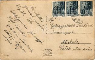 Szombathely, Széll Kálmán utca, hirdetőoszlopok órával, villamos (EK)