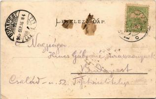 1905 Ada Kaleh, török bazár sor. Müller Testvérek kiadása / Turkish bazaar (EK)