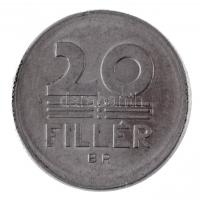 1972. 20f Al technológiai hibás veret (félrevert) T:2
Adamo F4.2