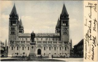 1909 Pécs, Székesegyház. Domján J. kiadása