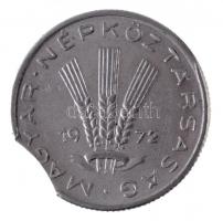 1972. 20f Al technológiai hibás veret (lapkavég) T:2 Adamo F4.2