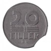 1972. 20f Al technológiai hibás veret (lapkavég) T:2
Adamo F4.2