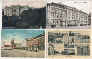 22 db RÉGI magyar város képeslap / 22 pre-1945 Hungarian town-view postcards