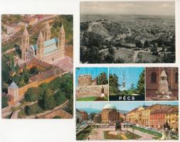 Pécs - 18 db modern képeslap / 18 modern postcards