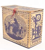 G. M. Pfaff Kaiserslautern gyerek varrógép, kis kopásnyomokkal, eredeti dobozában, 17,5×20×10 cm