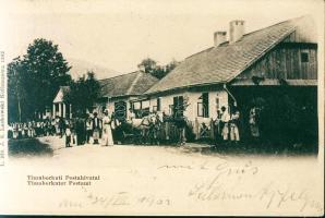 Tiszaborkut post office