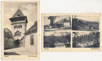 Kőszeg - 9 db régi képeslap / 9 pre-1945 postcards