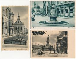 Pécs - 29 db régi képeslap / 29 pre-1945 postcards