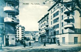 Fiume street view with bar