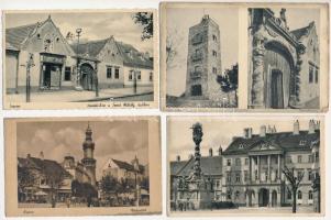 Sopron - 12 db régi képeslap / 12 pre-1945 postcards