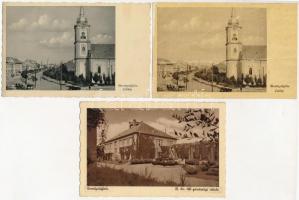 Berettyóújfalu - 5 db régi képeslap / 5 pre-1945 postcards