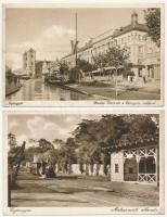 Gyöngyös - 10 db régi képeslap / 10 pre-1945 postcards