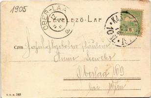 1905 Budapest VI. Andrássy út. Montázs magyar nemesekkel és urakkal (EK)